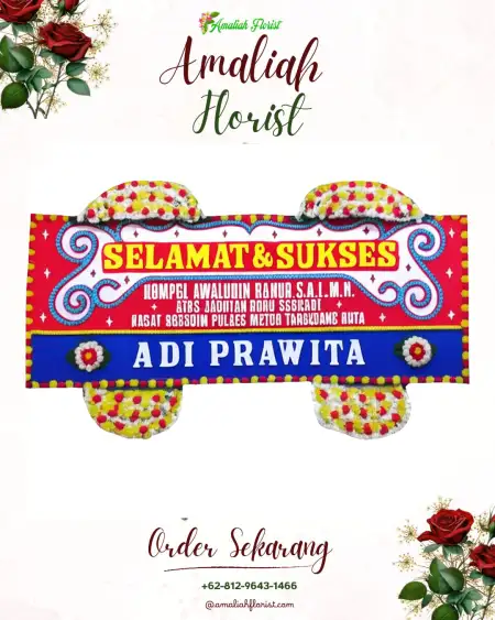 Papan Bunga Ucapan Selamat Kragilan