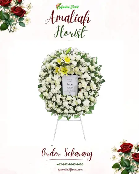 Krans Bunga Duka Kragilan